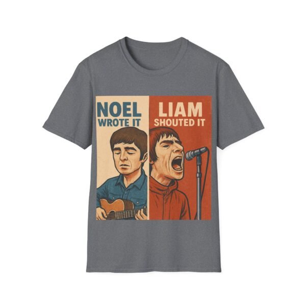 Oasis Inspired Unisex Softstyle T-Shirt, Band Shirt, Music Tee, Gift for Fans, Casual Wear, Concert Outfit, Vintage Design