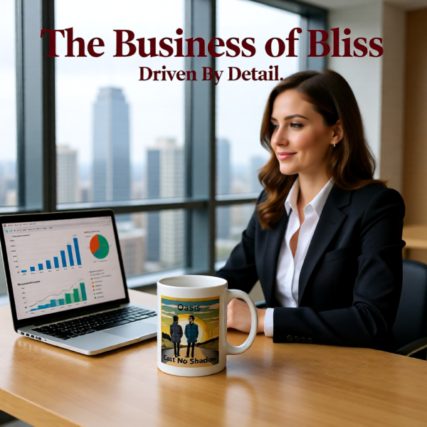 Oasis Inspired “Cast No Shadow” Mug – Iconic Britpop Lyric Coffee Cup for Oasis Fans