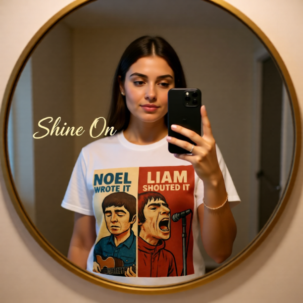 Oasis Inspired Unisex Softstyle T-Shirt, Band Shirt, Music Tee, Gift for Fans, Casual Wear, Concert Outfit, Vintage Design