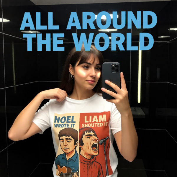 Oasis Inspired Unisex Softstyle T-Shirt, Band Shirt, Music Tee, Gift for Fans, Casual Wear, Concert Outfit, Vintage Design