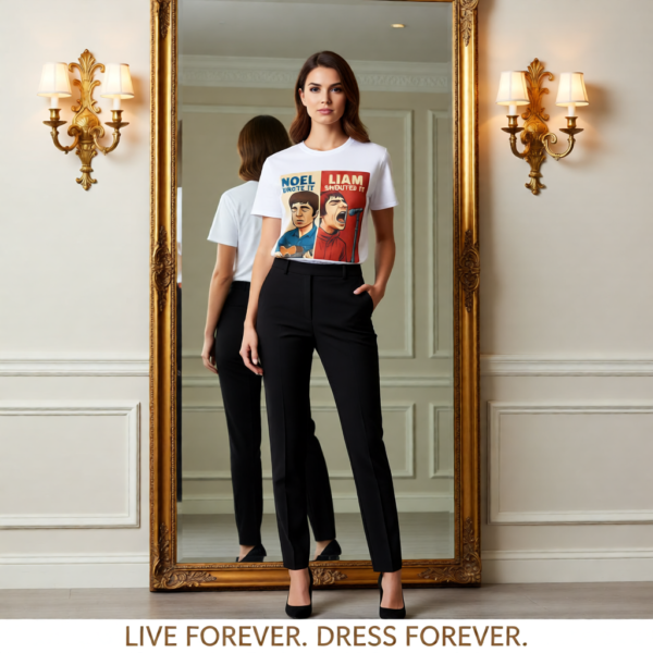 Oasis Inspired Unisex Softstyle T-Shirt, Band Shirt, Music Tee, Gift for Fans, Casual Wear, Concert Outfit, Vintage Design