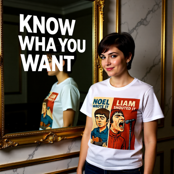 Oasis Inspired Unisex Softstyle T-Shirt, Band Shirt, Music Tee, Gift for Fans, Casual Wear, Concert Outfit, Vintage Design