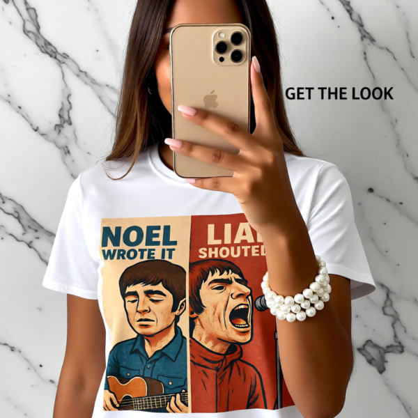 Oasis Inspired Unisex Softstyle T-Shirt, Band Shirt, Music Tee, Gift for Fans, Casual Wear, Concert Outfit, Vintage Design