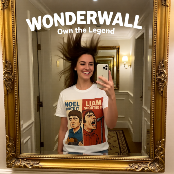 Oasis Inspired Unisex Softstyle T-Shirt, Band Shirt, Music Tee, Gift for Fans, Casual Wear, Concert Outfit, Vintage Design