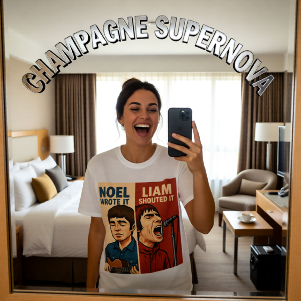 Oasis Inspired Unisex Softstyle T-Shirt, Band Shirt, Music Tee, Gift for Fans, Casual Wear, Concert Outfit, Vintage Design