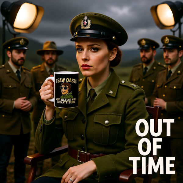 I Saw Oasis, Attitude Mug | Funny Liam Gallagher Inspired Coffee Cup | Britpop Fan Gift