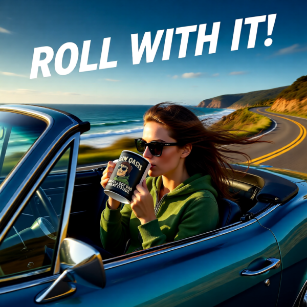 I Saw Oasis, Attitude Mug | Funny Liam Gallagher Inspired Coffee Cup | Britpop Fan Gift