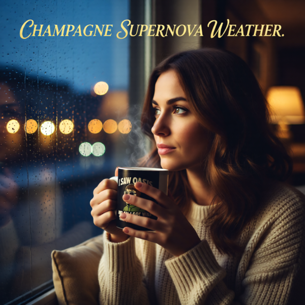 I Saw Oasis, Attitude Mug | Funny Liam Gallagher Inspired Coffee Cup | Britpop Fan Gift