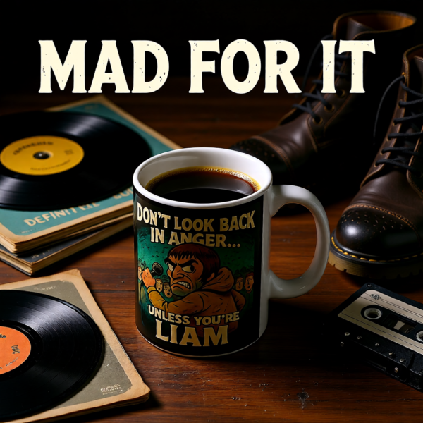 20251214200248-1f0d927d-d308-6ad8-ae0e-42bd9d6d822f.png Oasis Don't Look Back In Anger Mug, Inspirational Coffee Cup, Gift for Friends, Unique Birthday Present, Tea Lover's Delight