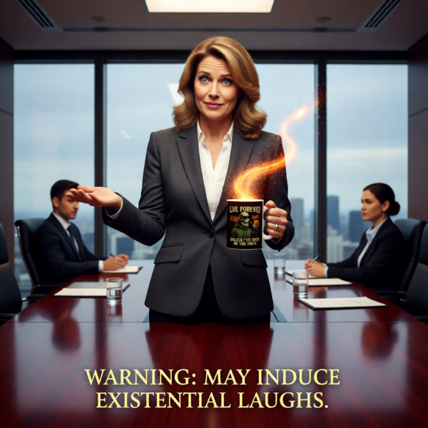 Inspirational Coffee Mug, Live Forever Quote Mug, Motivational Gift, Black Mug, Unique Drinkware, Office Décor, Coffee Lover Gift