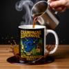 20251214201650-1f0d929d-2c31-6ed8-978d-dae37e644721.png Champagne Supernova Mug, Coffee Cup for Music Lovers, Gift, Tea Mug, Birthday, Inspirational Kitchenware, Fun Drinkware