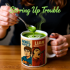 Oasis Inspired “Noel Wrote It, Liam Shouted It” Mug – Funny Britpop Coffee Cup for Oasis Fans