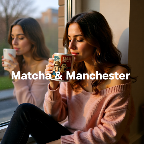 Oasis Inspired “Noel Wrote It, Liam Shouted It” Mug – Funny Britpop Coffee Cup for Oasis Fans