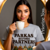 Oasis Inspired “Parkas Before Partners” T-Shirt – Funny Britpop Fan Tee for Oasis Lovers