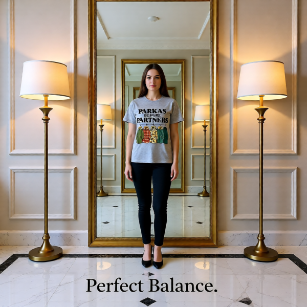 Oasis Inspired “Parkas Before Partners” T-Shirt – Funny Britpop Fan Tee for Oasis Lovers