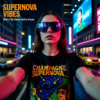 Champagne Supernova T-Shirt, Retro Graphic Tee, Unisex Casual Wear, Gifts for Music Lovers, Festival Apparel, Unique Humor Shirt