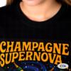 Champagne Supernova T-Shirt, Retro Graphic Tee, Unisex Casual Wear, Gifts for Music Lovers, Festival Apparel, Unique Humor Shirt