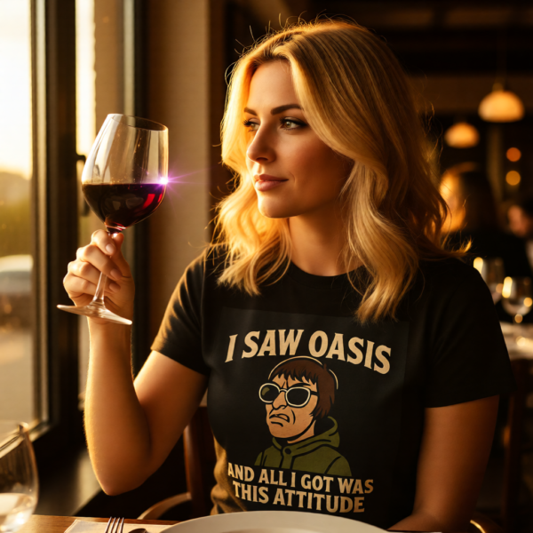 20251214210948-1f0d9313-975e-64c4-995e-d6b430e1dd60.png Oasis Inspired “I Saw Oasis and All I Got Was This Attitude” T-Shirt – Funny Britpop Fan Tee