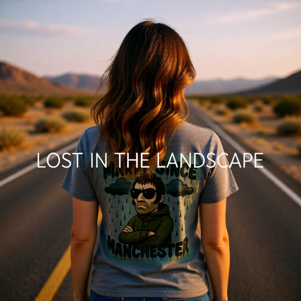 20251214212557-1f0d9337-a89f-66b0-b049-f28aeec02542.png Mardy Since Manchester T-Shirt, Casual Wear, Gift for Music Lovers, Graphic Tee, Statement Shirt, Vintage Style Tee