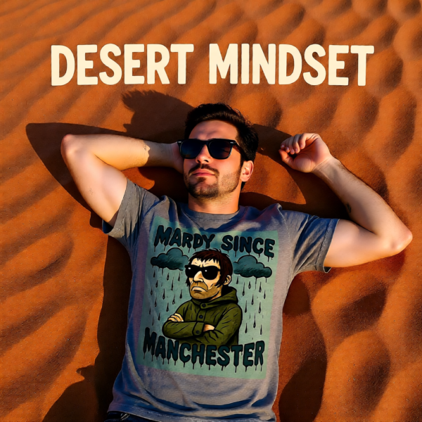 20251214212557-1f0d9337-ab79-64d0-8fb7-42bd9d6d822f.png Mardy Since Manchester T-Shirt, Casual Wear, Gift for Music Lovers, Graphic Tee, Statement Shirt, Vintage Style Tee