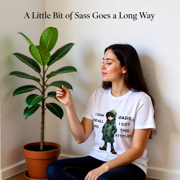 20251214213046-1f0d9342-6ffe-64fe-9e6e-9677b1251e95.png Oasis Inspired “I Saw Oasis and All I Got Was This Attitude” T-Shirt – Funny Britpop Fan Tee