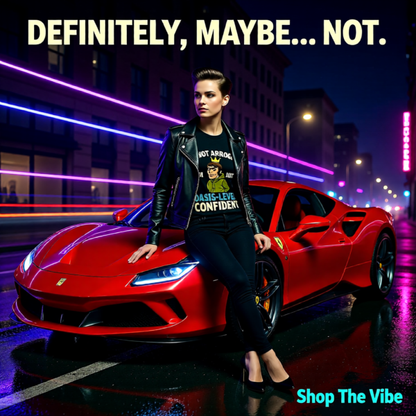 20251215094308-1f0d99a7-645d-6ba2-9869-7218d87ac06d.png Funny Oasis Inspired T-Shirt – I’m Not Arrogant, I’m Just Oasis Level Confident