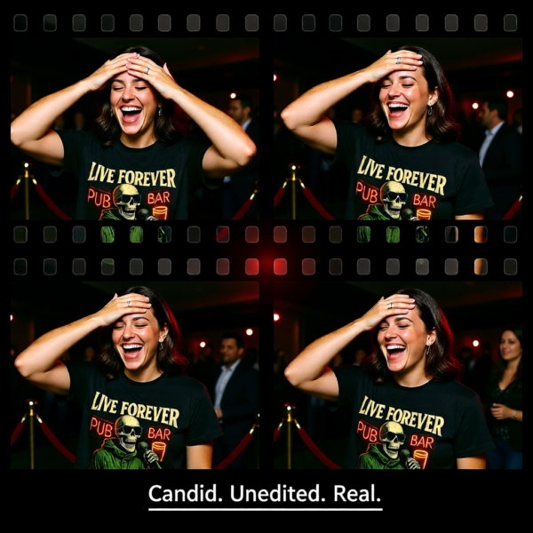 Oasis Inspired Britpop T-Shirt – Live Forever Funny Fan Tee