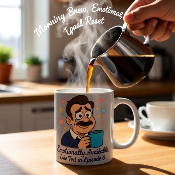 20251220110140-1f0dd934-3101-65fc-a200-162cd9486ddd.png Emotionally Available, Like Ted in Episode 6 | Funny Ted Lasso Mug | Wholesome Gift for Fans