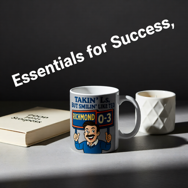 Takin L,s But Smilin Like Ted | Ted Lasso Mug | Funny Underdog Coffee Cup