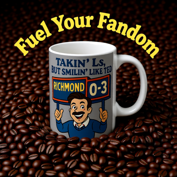 Takin L,s But Smilin Like Ted | Ted Lasso Mug | Funny Underdog Coffee Cup