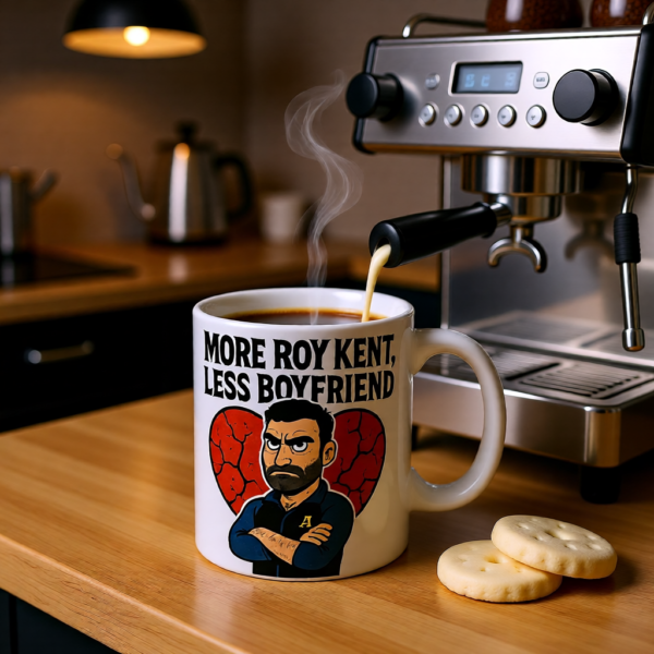 More Roy Kent, Less Boyfriend | Funny Ted Lasso Mug | Roy Kent Gift | AFC Richmond Coffee Cup