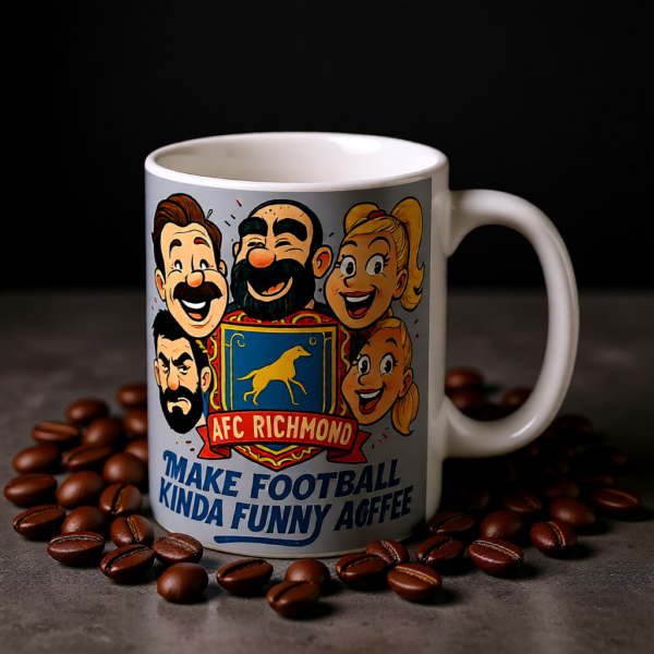 20251220194815-1f0dddcd-3681-60ca-ad98-32be0ab58aaf.png Make Football Kinda Funny Again | Ted Lasso Mug | AFC Richmond Comedy Team Cup