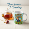 Lets Lasso Some Life | Ted Lasso Mug | Cowboy Style Motivational Coffee Cup