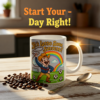Lets Lasso Some Life | Ted Lasso Mug | Cowboy Style Motivational Coffee Cup
