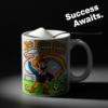 Lets Lasso Some Life | Ted Lasso Mug | Cowboy Style Motivational Coffee Cup
