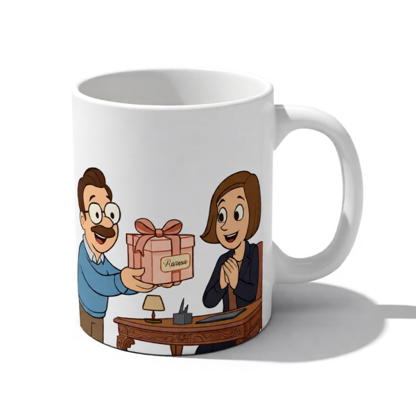 20251221094404-1f0de519-69ea-6ef4-9656-8a76796ab26a.png Biscuits With the Boss = Self-Care | Ted Lasso Mug | Cozy Feel-Good Morning Cup