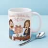 20251221094405-1f0de519-7014-674e-837e-ea7ae705a0b0.png Biscuits With the Boss = Self-Care | Ted Lasso Mug | Cozy Feel-Good Morning Cup