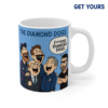 Ted Lasso Inspired Diamond Dogs Mug, Funny TV Show Coffee Cup, Roy Kent Quote Mug, Gift for Fans and Coworkers