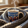 20251225091725-1f0e1728-6f21-6e9a-812e-3e50807bb0ee.png Teamwork Makes the Richmond Work | Ted Lasso Mug | AFC Richmond Cartoon Coffee Cup