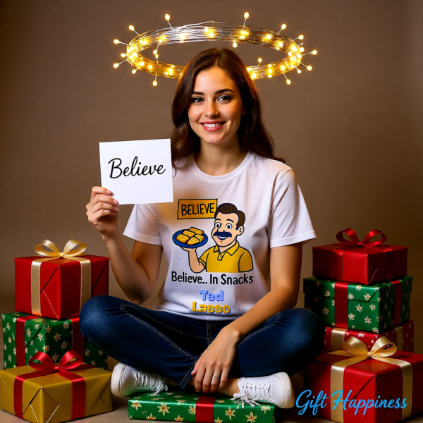 20251215103932-1f0d9a25-7748-66da-a28c-0ae8fc3a5a97-1.png Ted Lasso Inspired “Believe… In Snacks” T-Shirt, Funny TV Show Quote Tee, Positive Vibes Shirt, Gift for Fans