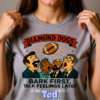20251215110416-1f0d9a5c-c3ea-6cea-b5e4-267e12d03157.png Ted Lasso Inspired Diamond Dogs T-Shirt “Bark First, Talk Feelings Later”, Funny TV Show Quote Tee, Gift for Fans