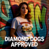 20251215110417-1f0d9a5c-c6db-60e4-a67a-dee4efff3a14.png Ted Lasso Inspired Diamond Dogs T-Shirt “Bark First, Talk Feelings Later”, Funny TV Show Quote Tee, Gift for Fans