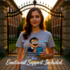 Ted Lasso Inspired “Emotionally Available, Like Ted in Episode 6” T-Shirt, Funny TV Quote Tee, Gift for Fans