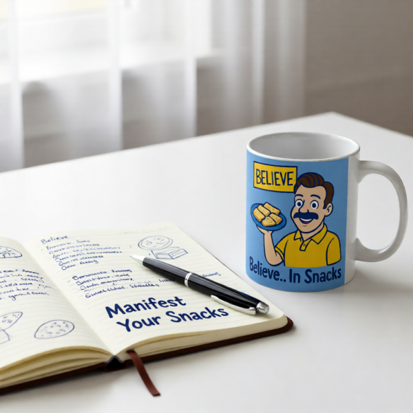 20251220104649-1f0dd913-0030-6408-a3d8-7e6f07a46699.png Believe... In Snacks | Funny Ted Lasso Mug | Biscuits & Belief Comedy Gift