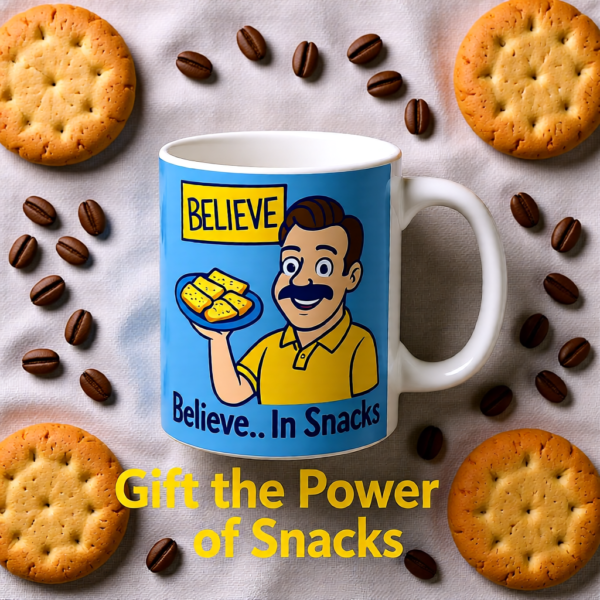 20251220104649-1f0dd913-026d-691e-a0ae-3aeae2ad4dae.png Believe... In Snacks | Funny Ted Lasso Mug | Biscuits & Belief Comedy Gift