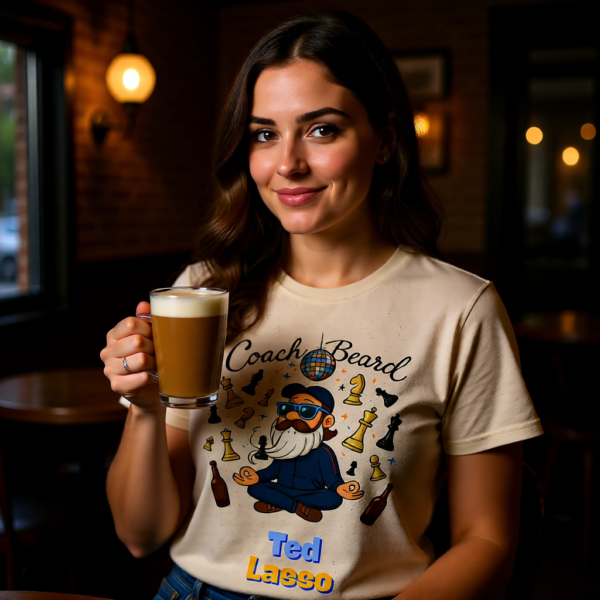 20260115204532-1f0f2532-2b74-6da0-90a5-b2ce34692003-1.png Coach Beard is My Spirit Animal | Ted Lasso T-Shirt | Cool Chaotic Fan Design