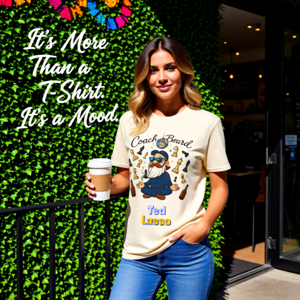 20260115204533-1f0f2532-3217-6356-8f4a-662b024534f4-1.png Coach Beard is My Spirit Animal | Ted Lasso T-Shirt | Cool Chaotic Fan Design