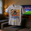 20260117144308-1f0f3b2d-6bbf-6002-ac97-be0356438c7a.png Make Football Kinda Funny Again | Ted Lasso Funny Cartoon T-Shirt | AFC Richmond Cast Tee