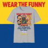 20260117144308-1f0f3b2d-6eca-61d4-af47-9a6904a828f0.png Make Football Kinda Funny Again | Ted Lasso Funny Cartoon T-Shirt | AFC Richmond Cast Tee
