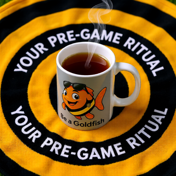 20260117150740-1f0f3b64-4a04-61c4-9e3a-9a6904a828f0.png Be a Goldfish | Ted Lasso Mug | Minimalist Positive Mindset Cup